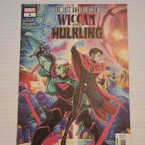 Last Annihilation Wiccan and Hulkling #1A (2021) Marvel Comics, Luciano Vecchio